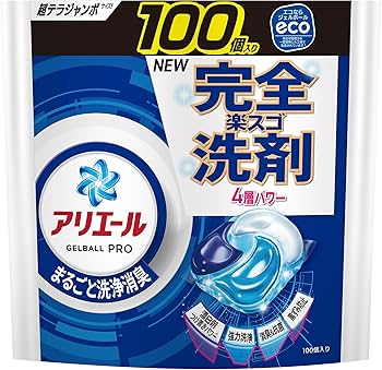 Amazon.co.jp: アリエール 洗濯洗剤 ジェルボール プロ まるごと洗浄消